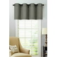 thumbnail image 1 of Regal Home Collections Oversized Grommet Top Window Valance - Gray, 1 of 5