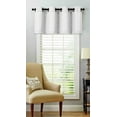 thumbnail image 1 of Regal Home Collections Oversized Grommet Top Window Valance - White, 1 of 1