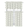 thumbnail image 1 of Regal Home Collections Shabby Chic Rod Pocket Trellis Lattice Window Valance - Linen, 1 of 4