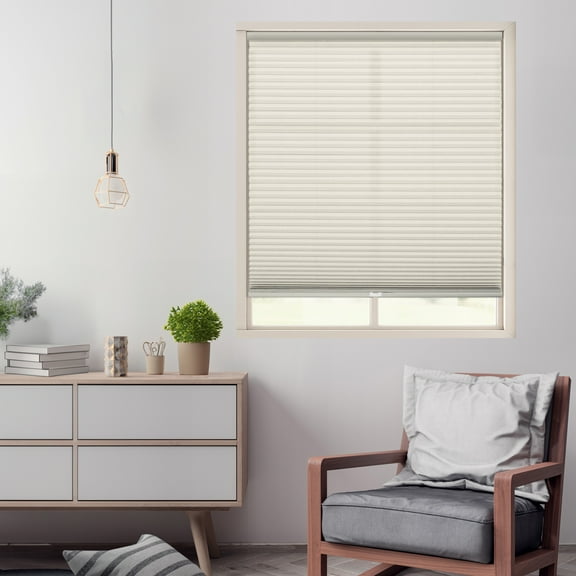 Regal Living Cordless Light Filtering Cellular Shade, Cream - 22" W x 72" L