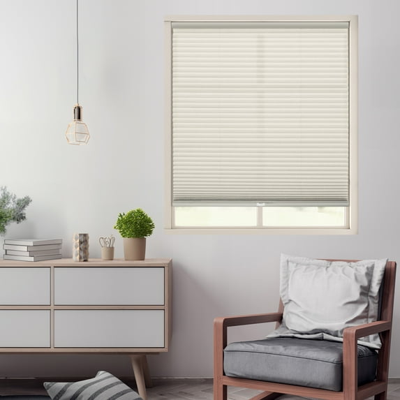 Regal Living Cordless Light Filtering Cellular Shade, Cream - 59" W x 64" L