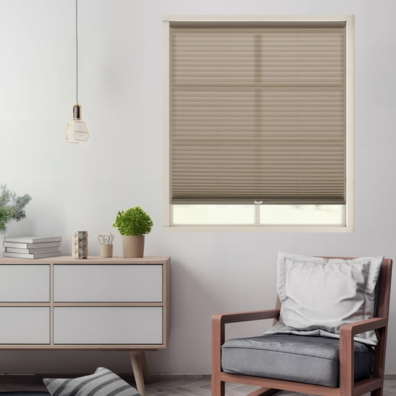 Regal Living Cordless Light Filtering Cellular Shade, Linen - 22" W x 48" L