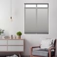 thumbnail image 1 of Regal Living Cordless Light Filtering Top-Down Bottom-Up Cellular Shade, Gray Cloud - 22" W x 64" L, 1 of 5