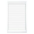 thumbnail image 1 of Regal Living Cordless Light Filtering Zebra Polyester Roller Shades, White - 48" W x 72" L, 1 of 8