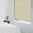 thumbnail image 1 of Regal Living Insulating Cordless Blackout Roman Shade, Khaki, 72W x 72L, 1 of 9