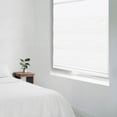 thumbnail image 1 of Regal Living Insulating Cordless Blackout Roman Shade, White, 61W x 72L, 1 of 9