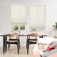 thumbnail image 1 of Regal Living Ivory EZ Stick No Drill Light Filtering 1.5" Cellular Shade - 37.5" W x 72" L, 1 of 5
