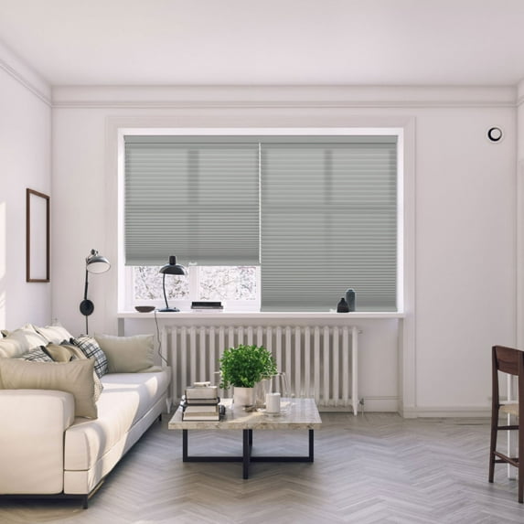 Regal Living Light Filtering Cordless Cellular Shade, Anchor Gray - 65.5" W x 48" L