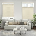 thumbnail image 1 of Regal Living Top Down Bottom Up Blackout Cordless Cellular Shade, Alabaster - 41" W x 64" L, 1 of 10