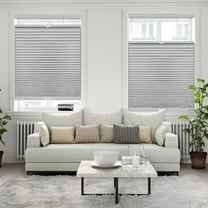 Regal Living Top Down Bottom Up Blackout Cordless Cellular Shade, Gray Cloud - 18" W x 64" L