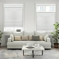 thumbnail image 1 of Regal Living Top Down Bottom Up Blackout Cordless Cellular Shade, White - 65" W x 64" L, 1 of 9