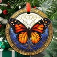 thumbnail image 1 of Regal Majesty Butterfly Ornament Suncatcher Window Hangings Birthday Gift for Mom Grandma Teacher Women Friend Memorial Hook, 2025, 2025, Holiday Decoration, Seasonal Keepsake,, 1 of 5