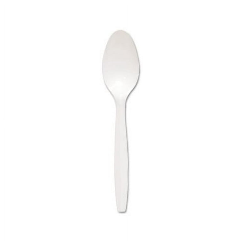 Regal Mediumweight Cutlery, Full-Size, Teaspoon, White, 1000/Carton Regal Mediumweight Cutlery, Full-Size, Teaspoon, White, 1000/Carton