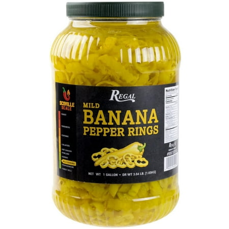 Regal Mild Banana Pepper Rings - 1 Gallon