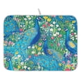 thumbnail image 1 of Regal Peacocks Dish Drying Mat for Kitchen, Quick Drying Absorbent Soft Durable 16" x 18", 1 of 10