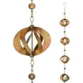 thumbnail image 1 of Regal REGL20454 Flamed Copper Spinner Rain Chain, 1 of 4