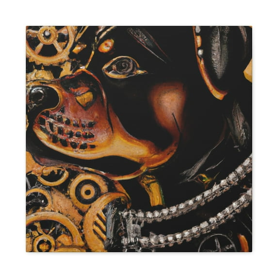 Regal Rottweiler Portrait - Canvas