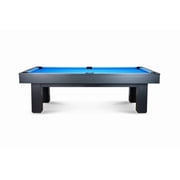 Empire USA Regal Slate Pool Table with Premium Billiard Accessories, Sleek Ebony, 8 ft