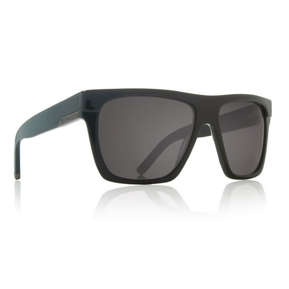 Regal Sunglasses Jet Black Frames Gray Polarized Lenses