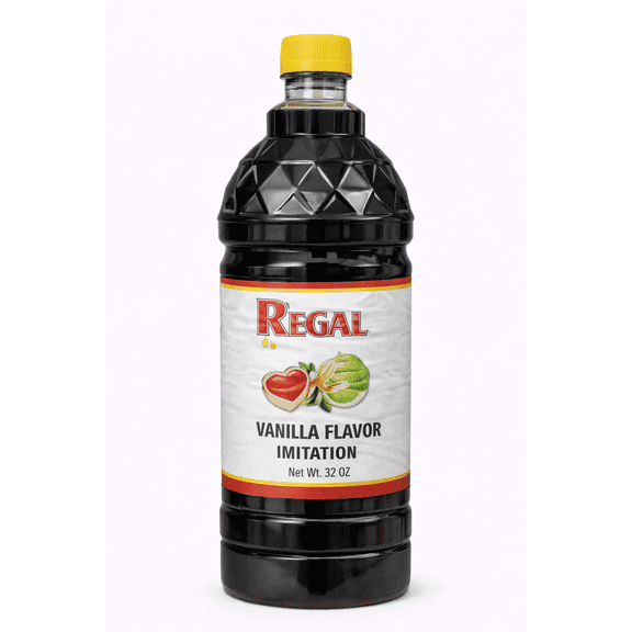 Regal Vanilla Flavor Imitation, Baking & Dessert Flavoring, 32 fl oz