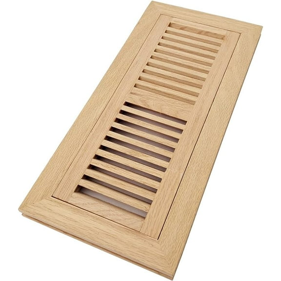 Regal Vents White Oak Wood Return Air Vents 4x12