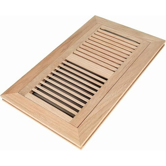 Regal Vents White Oak Wood Return Air Vents 6x12