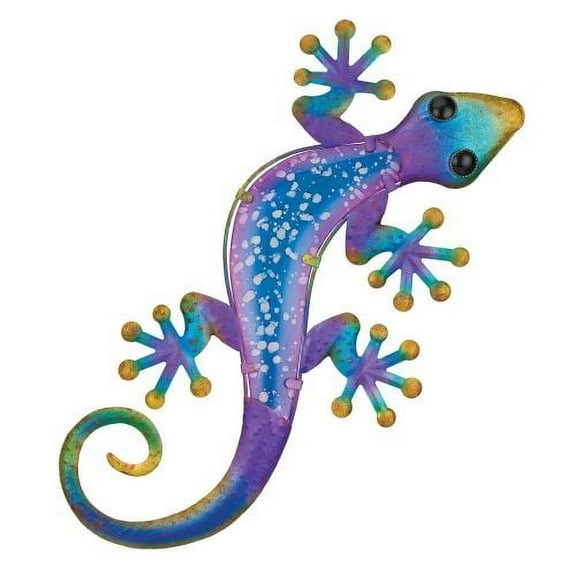 Regal Watercolor Gecko Wall Decor 24"