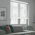 thumbnail image 1 of Regal estate Cordless 2" Flat Slat Venetian Blinds, 57.5"W x 72"H, White, 1 of 6
