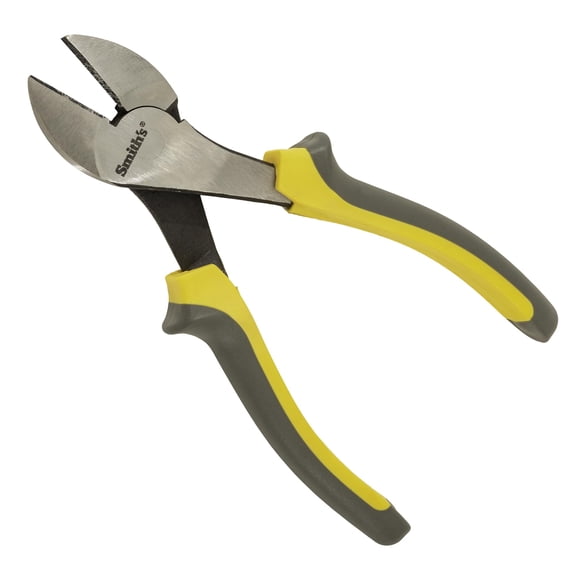 Smith's 7in Diagonal Cutting Pliers Carbon Steel Soft Grip Heavy Duty Cutters HD