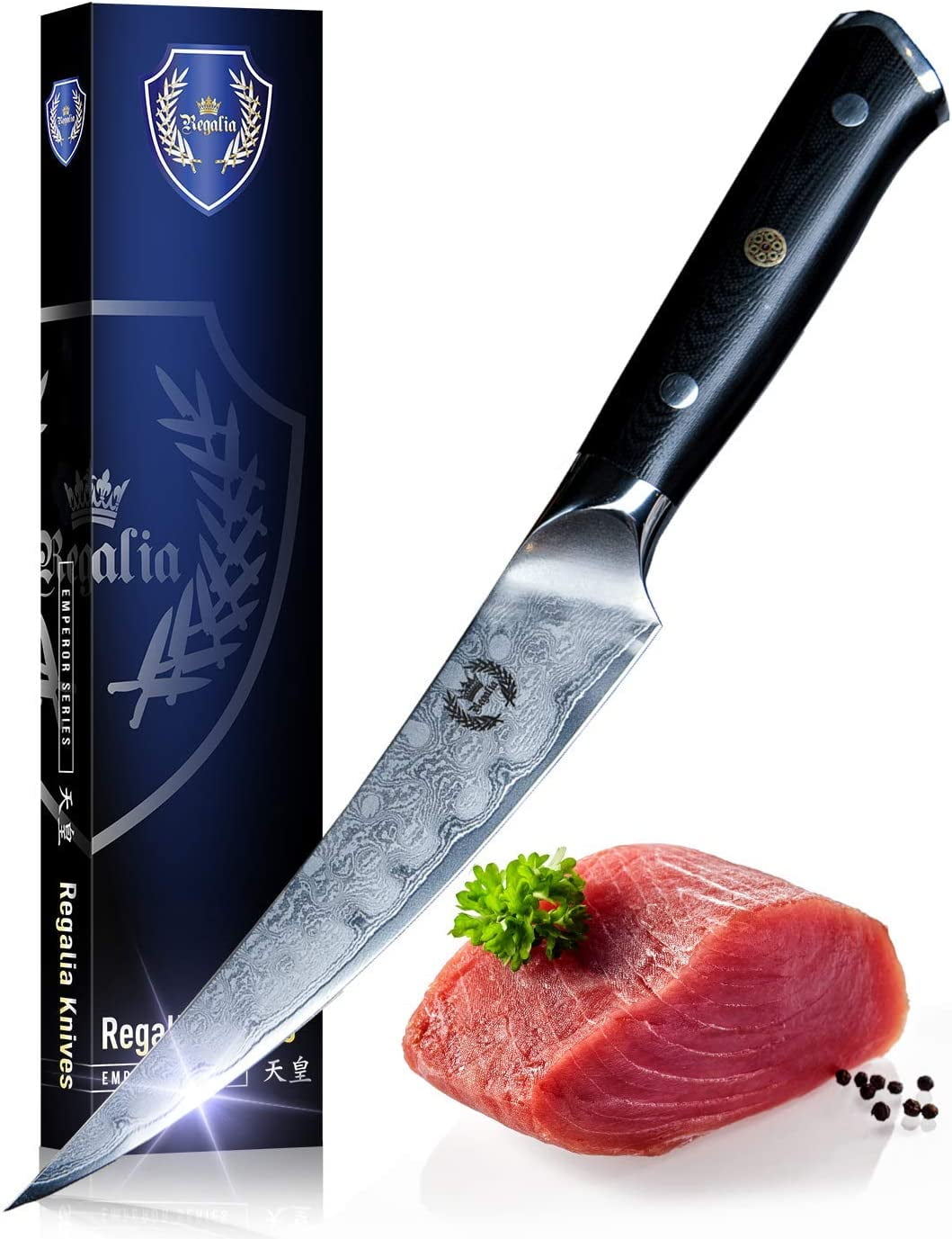 Regalia Boning/Fillet Knife: Professional Japanese 6 Inch Razor Sharp ...