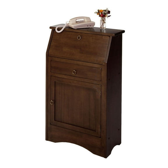 Regalia Secretary Desk Walnut Finish