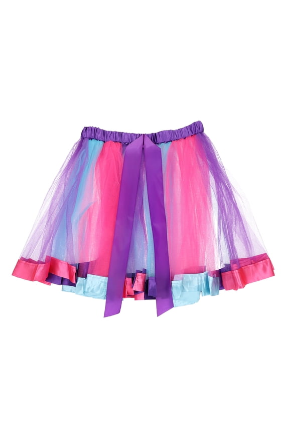 Layered Ballet Tulle Purple Tutu Skirt for Adult Women Dance Recital 1Pcs 15x11x0.2in