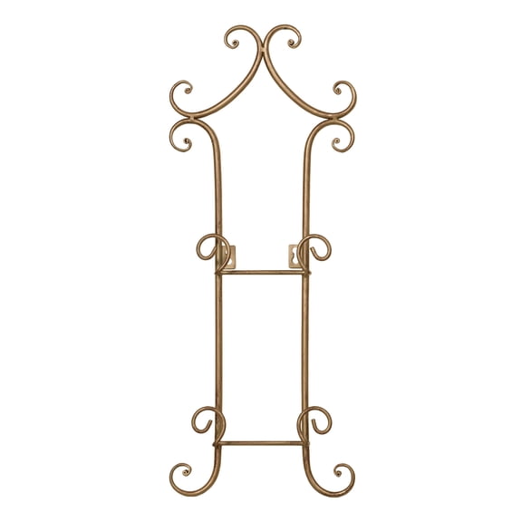 Regalla Petite Plate Rack Antique Bronze 2 Plate