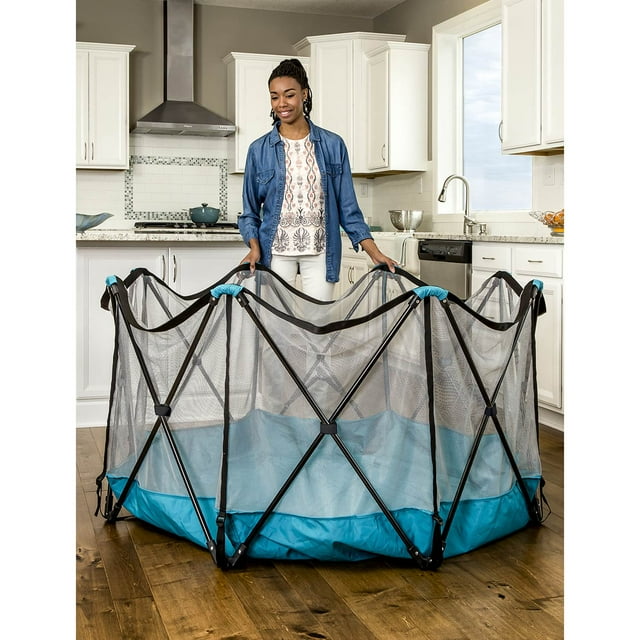 Regalo 8 Panel 62" x 26" My Play Deluxe Portable Mesh Outdoor Foldable