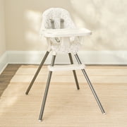 Regalo Baby High Chair with Attachable Tray and 5-Point Harness, 6-36 Months, Jelly Bean Print