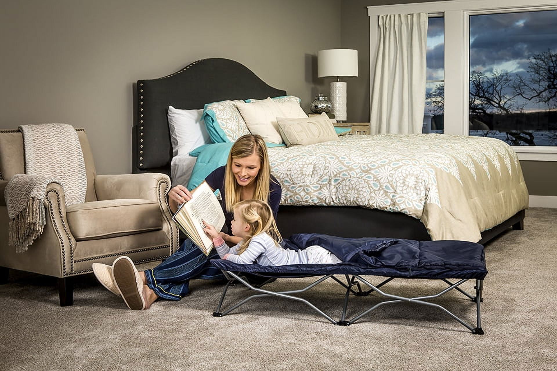 Regalo Deluxe My Cot Portable Toddler Travel Bed Foldable