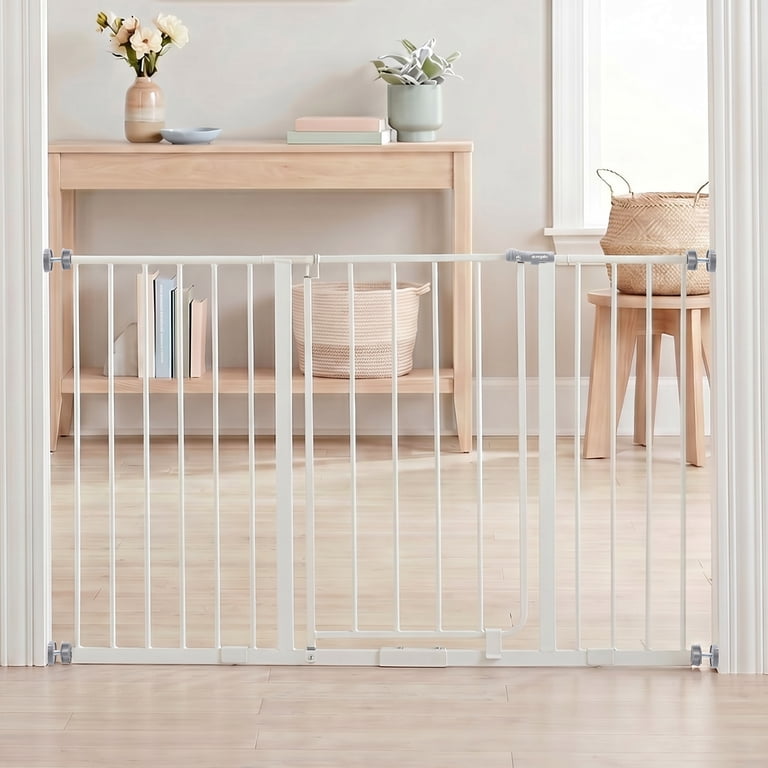Regalo Easy Open 47-Inch Extra Wide Walk Thru Baby Safety Gate