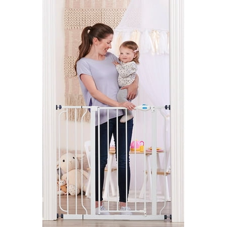 Regalo Easy Step® Extra Tall Walk Thru Baby Gate, Age Group 6 to 24 Months