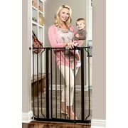 Regalo Easy Step® Extra Tall Walk Thru Baby Safety Gate, Black, 36-in Tall, Age Group 6 to 24 Months