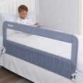 thumbnail image 1 of Regalo Extra Long Hideaway Metal Bedrail, Gray Baby/Toddler Safety Bed Rail, 1 of 9