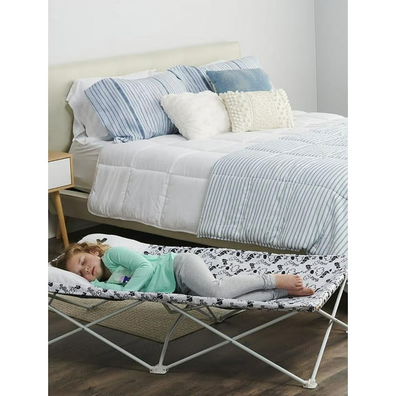 Regalo Extra Long My Cot Pal with Eyelashes - 54" x 28" x 12" for Ages 2-8