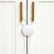 Regalo Baby Proof Cabinet Locks for Child Safety, Multi-Purpose Strap Locks for Cabinets, Appliances & Drawers - 2 Pack