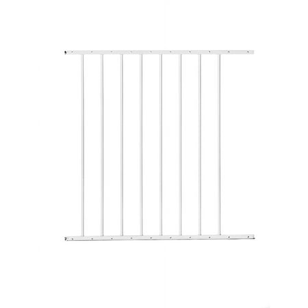 Regalo Maxi Super Wide Safety Gate Extension, Fits 29" to 47" Wide, White