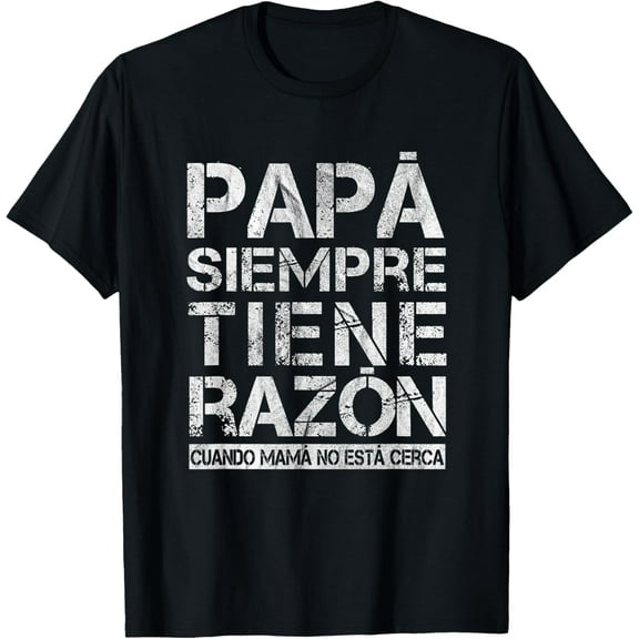 Regalo Para El Dia Del Padre En Espanol Feliz Papa Abuelo T-Shirt