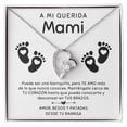 thumbnail image 1 of Regalo Para Esposa Embrazada, New Mommy Gift Necklace, Nueva Mamá En El Hospital, Esposa Embarazada, Embarazo Para Mamá Primeriza - Forever Love Necklace - White Gold or Yellow Gold - Gift Box, 1 of 5