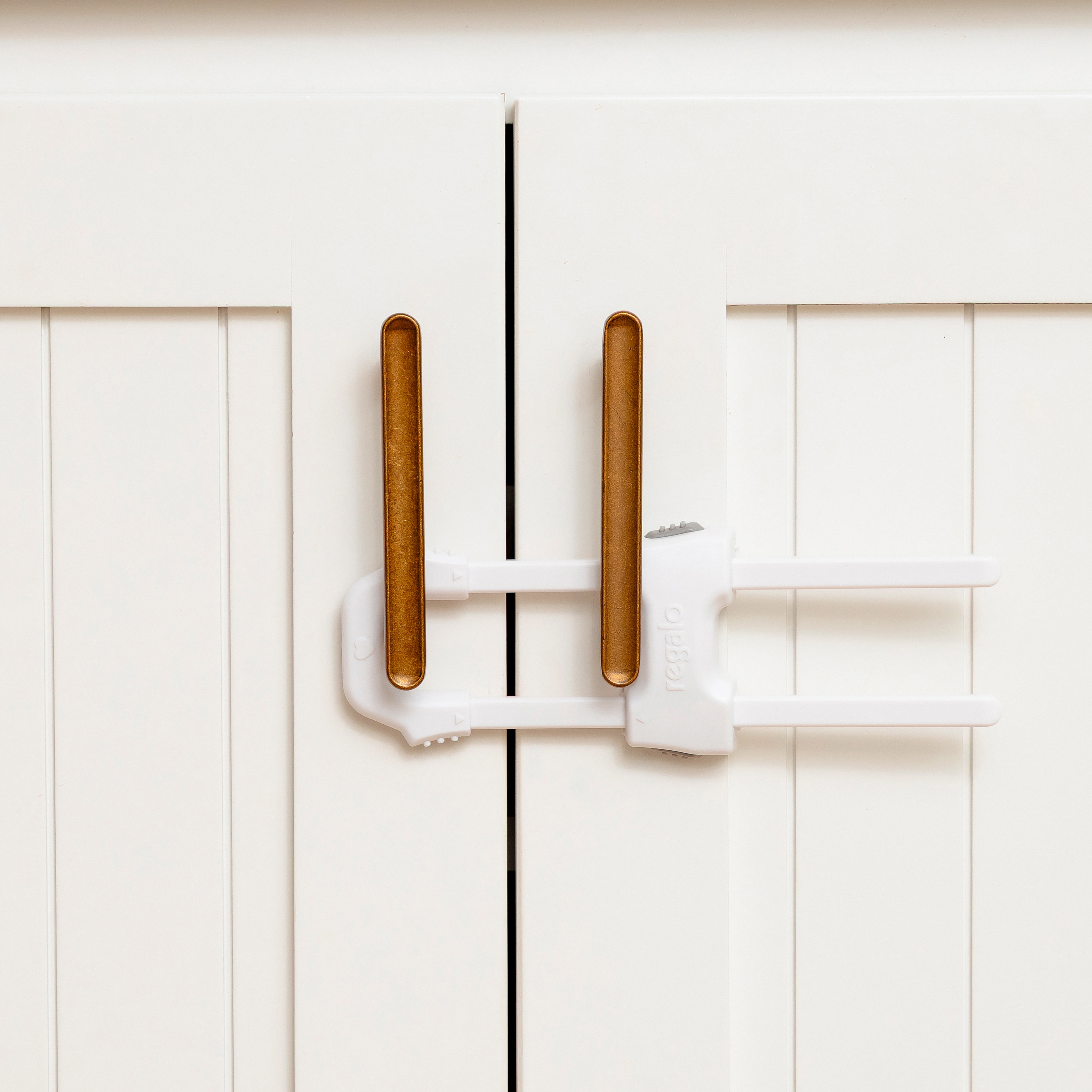 Regalo Cabinet Slide Locks for Child Safety - 2 Pack