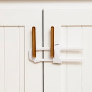Regalo Cabinet Slide Locks for Child Safety - 2 Pack