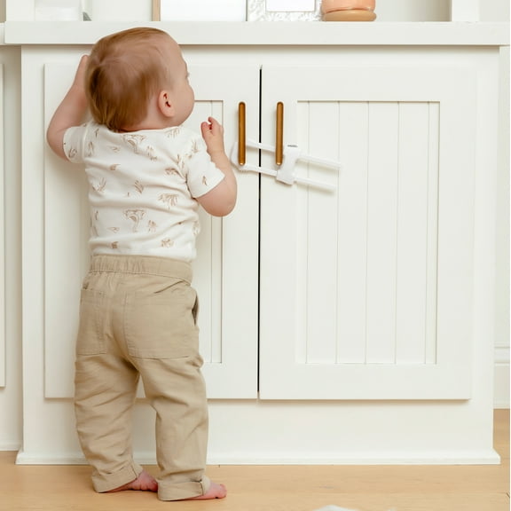 Regalo Cabinet Slide Locks for Child Safety - 2 Pack