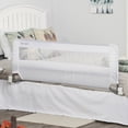 thumbnail image 1 of Regalo Extra Long Swing Down Bed Safety Rail for Kids and Toddlers, Steel Frame, White, 1 of 9