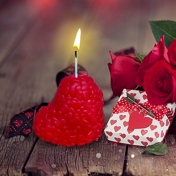 Regalo de San Valentín Valentine's Day Heart Shape Aromatherapy Candle Aromatherapy Decoration